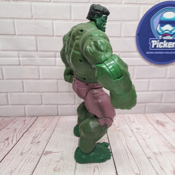Disney Store Marvel Avengers Talking Hulk 13" Adjustable Action Figure Works - Picture 4 of 9